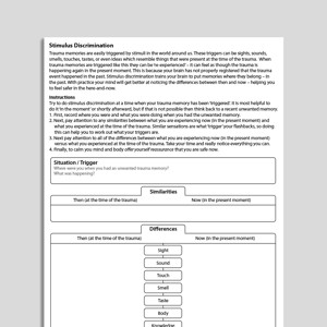 Stimulus Discrimination