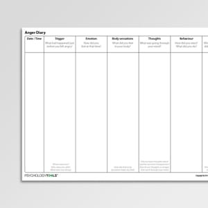 cognitive behavioral therapy worksheets