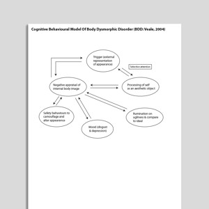 Cognitive Behavioral Model Of Body Dysmorphic Disorder (BDD: Veale, 2004)